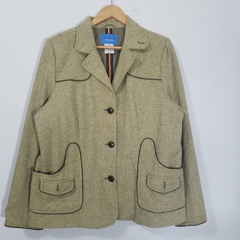Perfect By Carson Kressley Wool Blend Rider Jacket